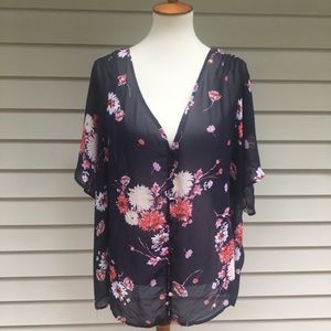 Torrid sheer top size 3